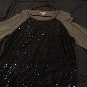 Sequined sweater